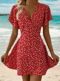 Dames Zomerjurk Bloemenprint